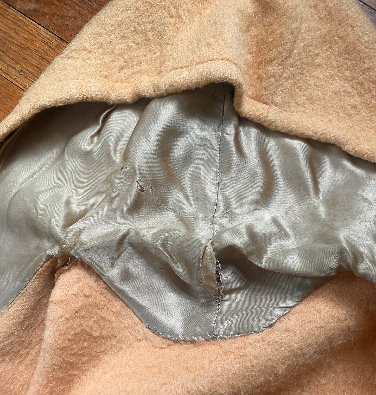 1930s gold hudson bay coat